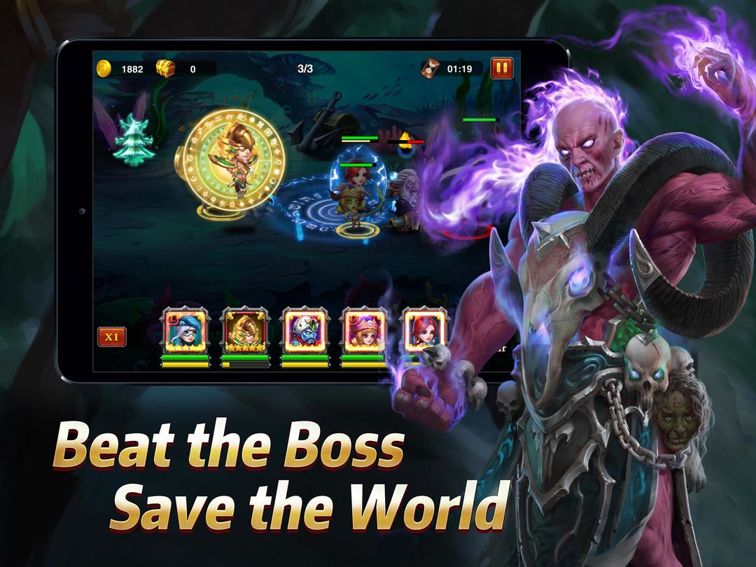 英雄无畏 Heroes Charge HD screenshot game