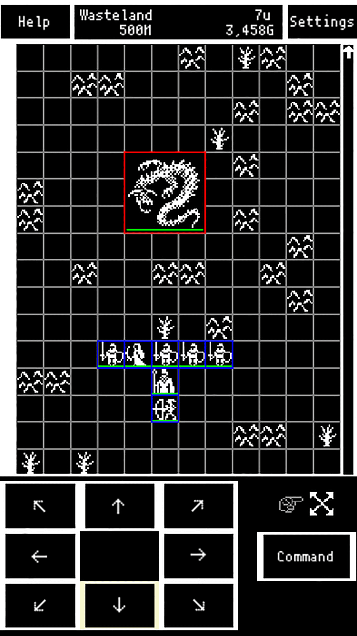 Grid Glory Game Screenshot