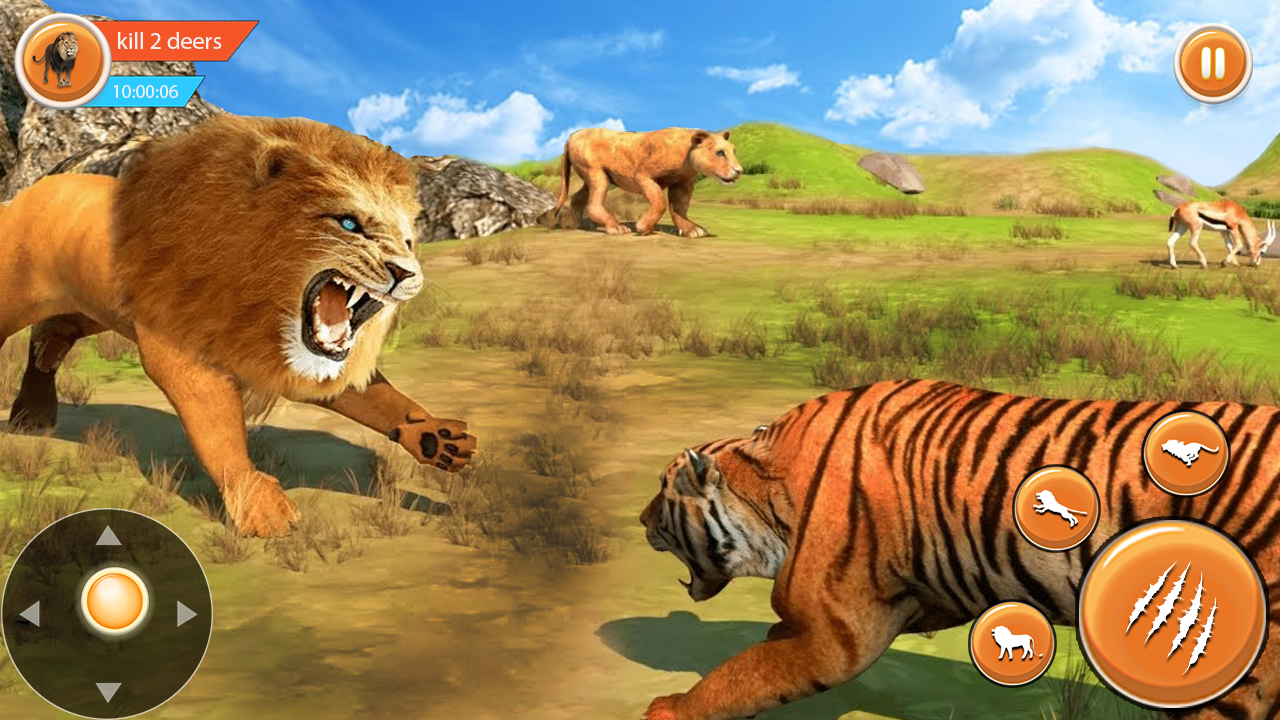 león simulador animales juegos version móvil androide iOS descargar apk  gratis-TapTap