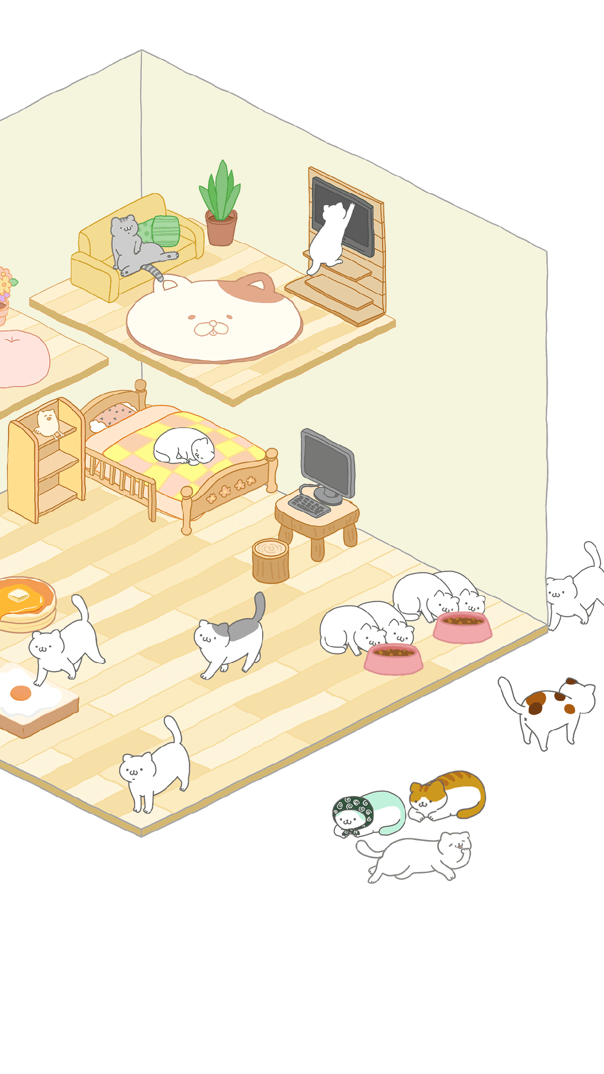 Cuplikan Layar Game 猫咪很可爱 可是我是幽灵