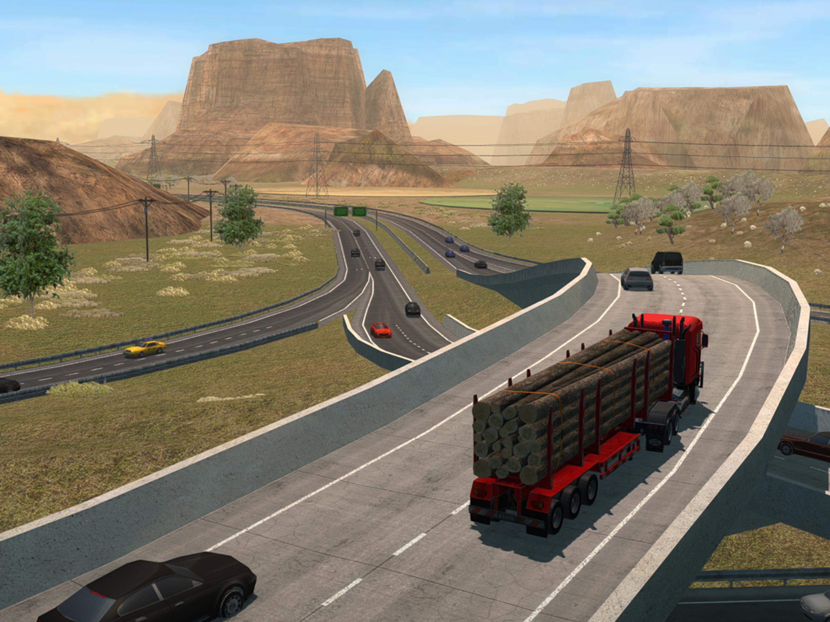 Truck Simulator PRO 2 Game Screenshot