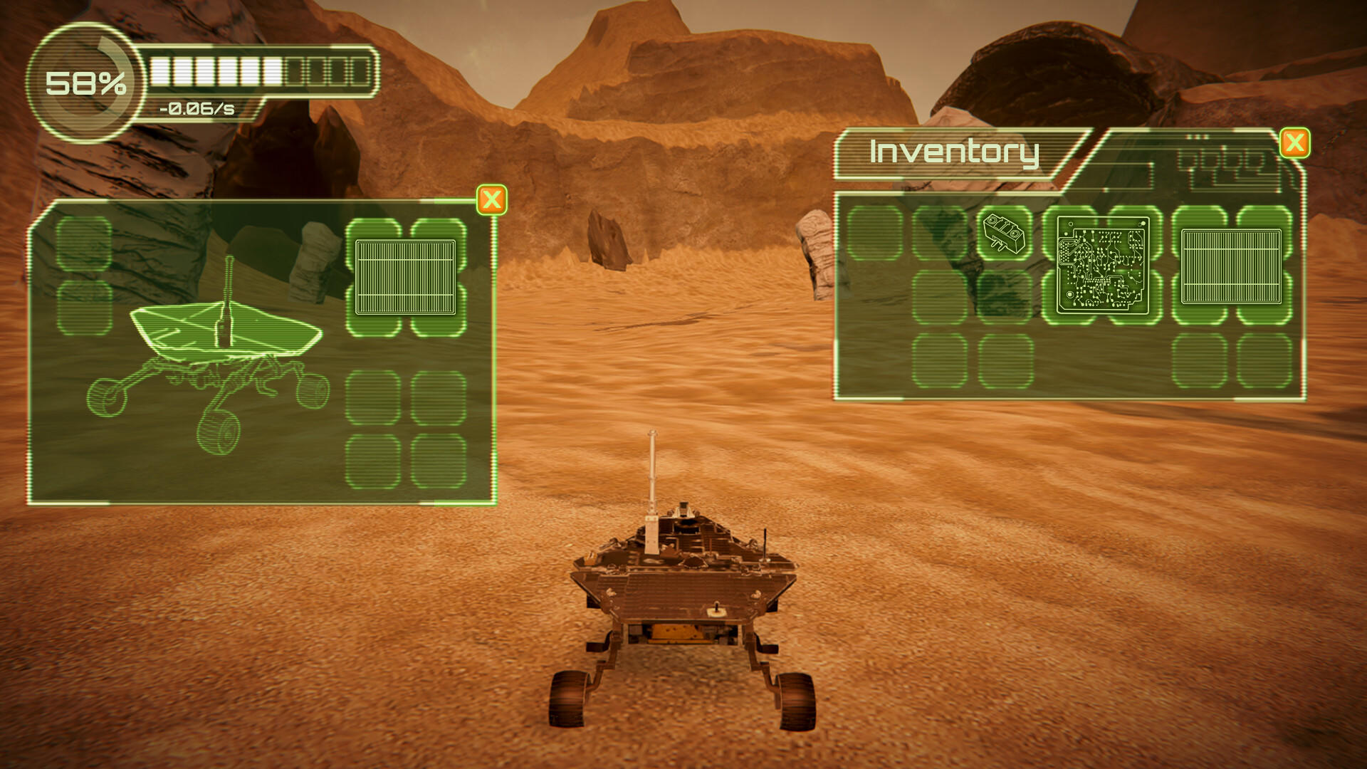 Scavengers of Mars Game Screenshot