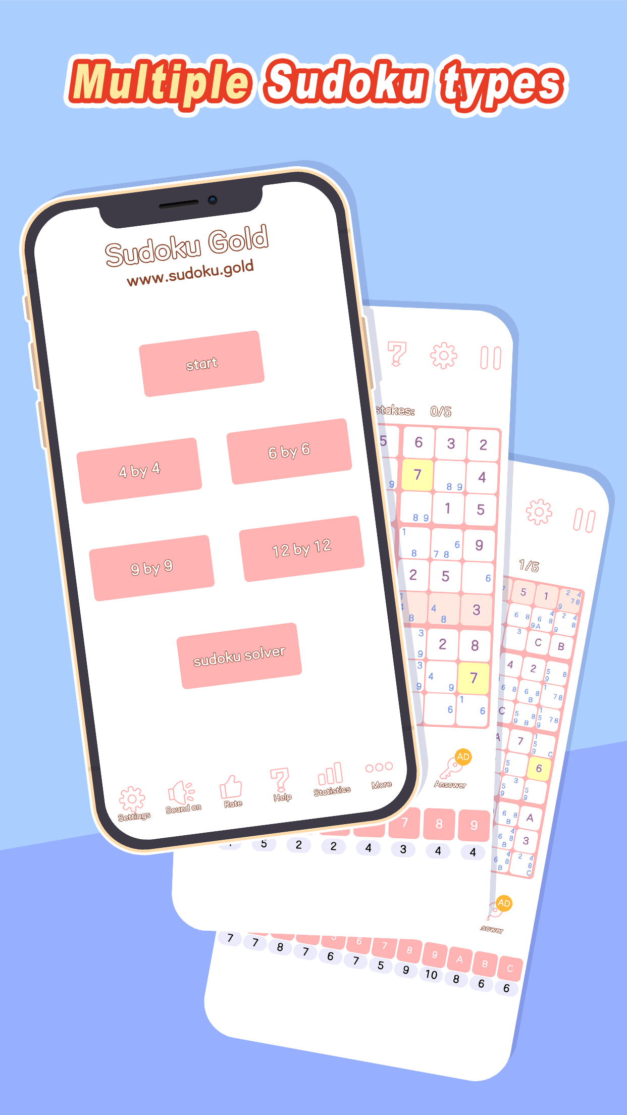 Screenshot 1 of Sudoku Gold 1.9.0