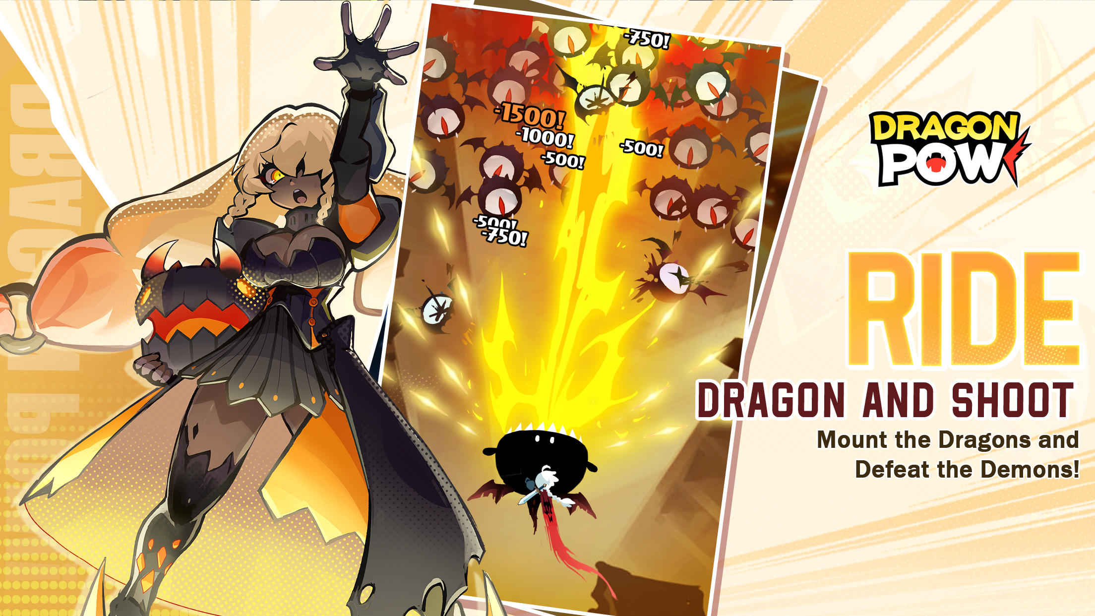 Dragon POW! Game Screenshot