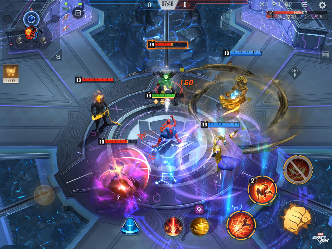 MARVEL Super War ภาพหน้าจอเกม