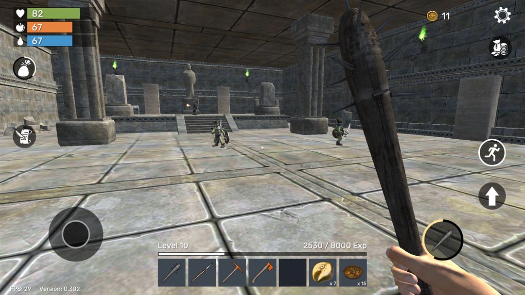 Screenshot of Uncharted Island: Survival RPG