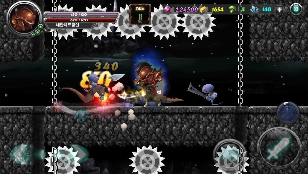 Dark Hero : Another World Game Screenshot