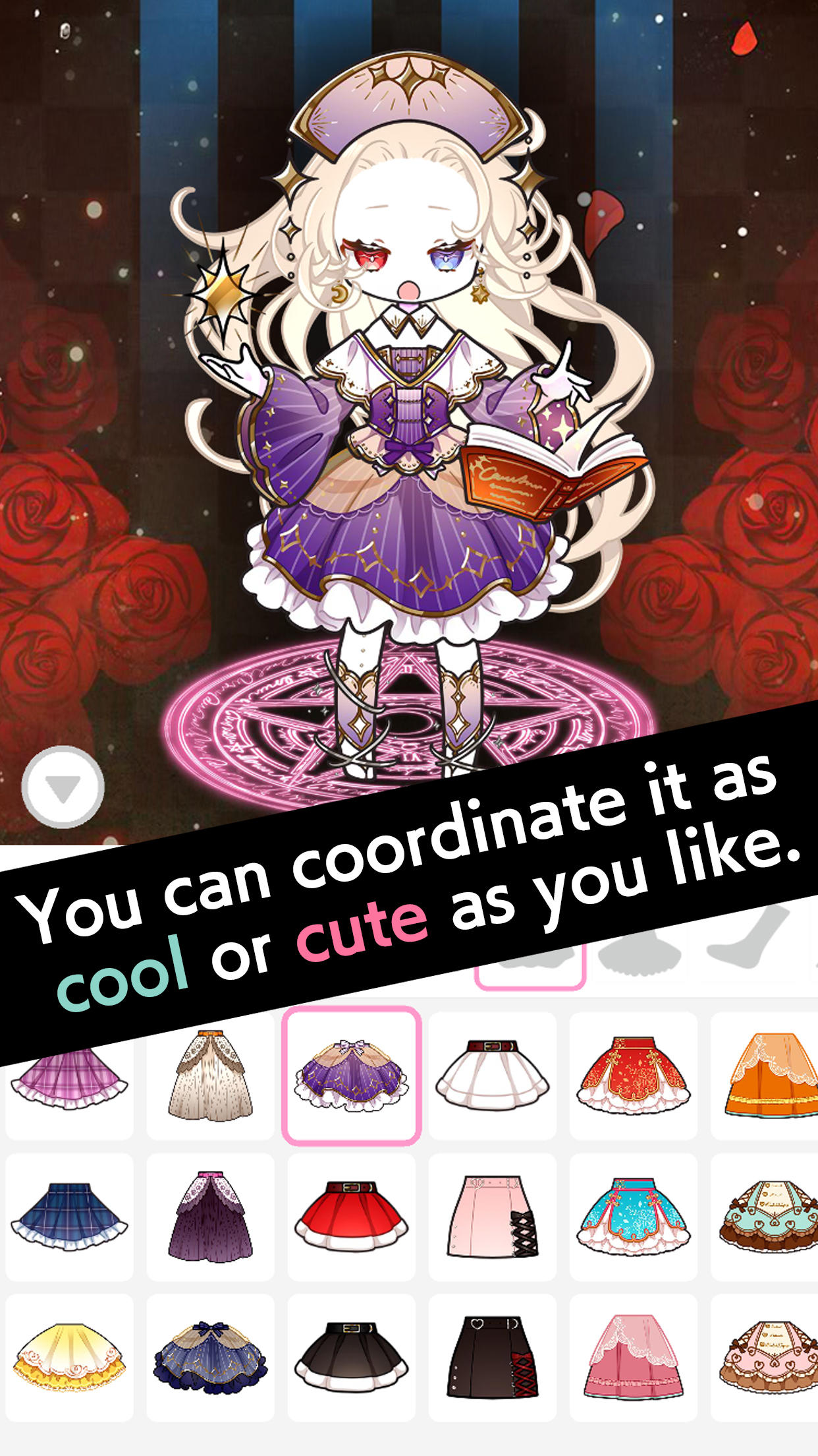 Black Lollipop可愛いだけじゃないアバターアプリ ゲームのスクリーンショット