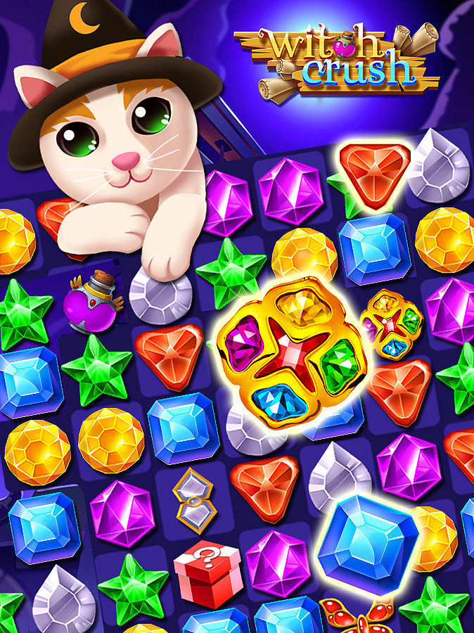 Screenshot of Witch Crush Puzzle