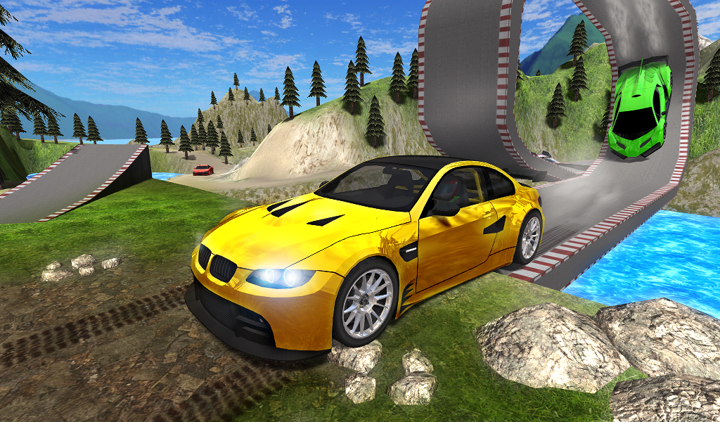 Screenshot 1 of Pengemudi Stunt Mobil 3D 3