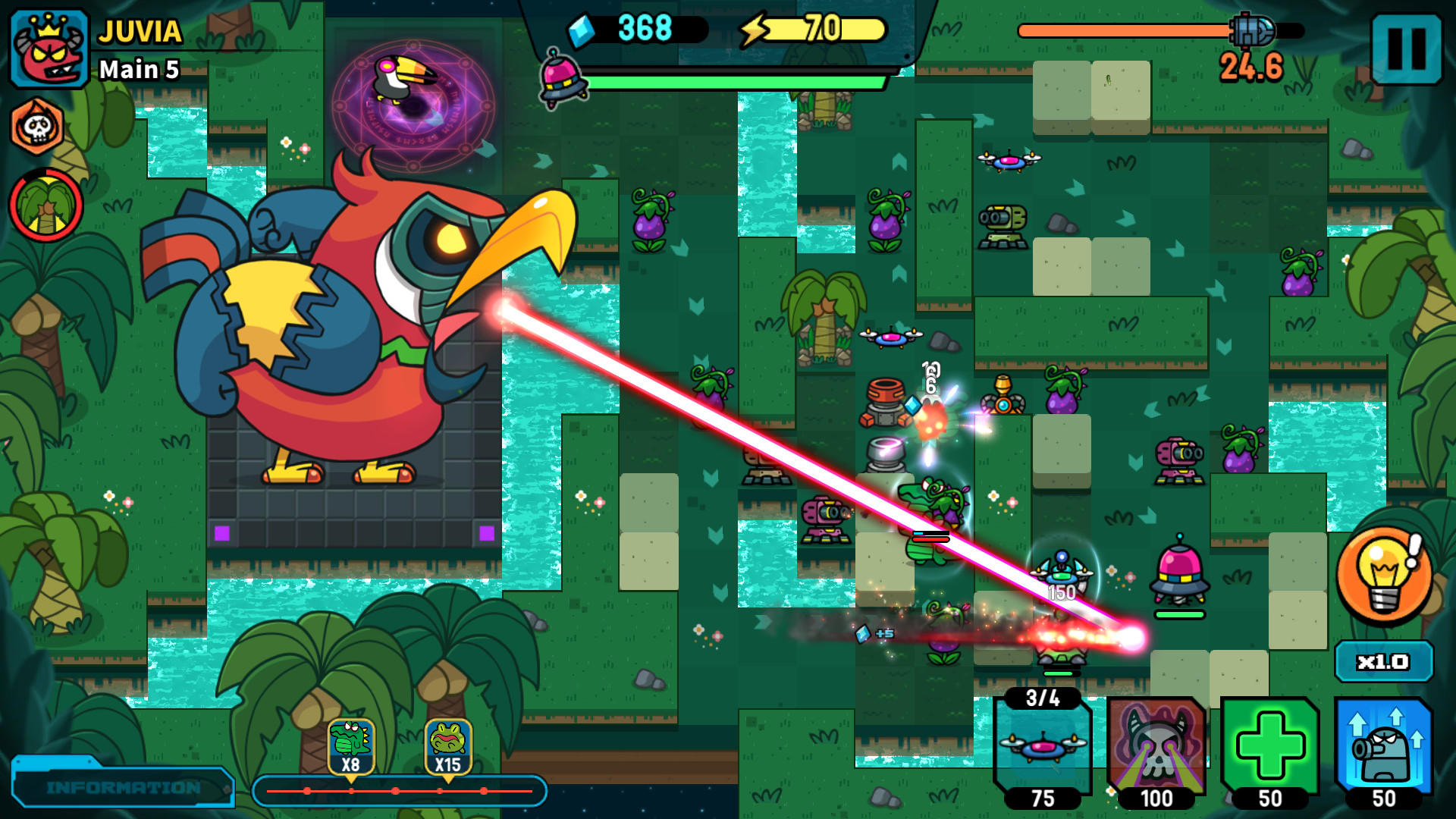 Broken Universe: Tower Defense Game Screenshot