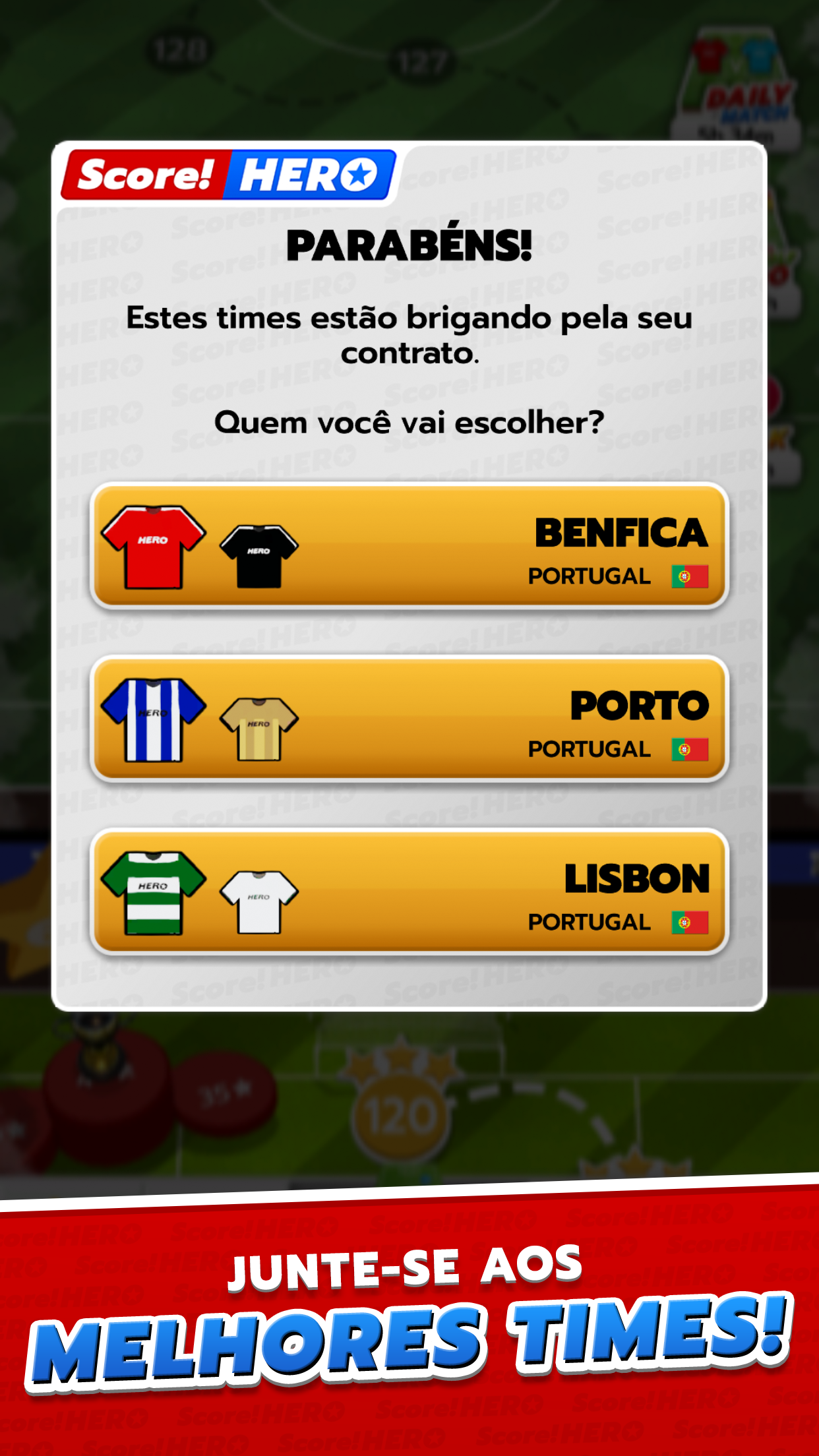 Captura de Tela do Jogo Score! Hero