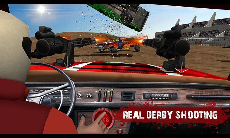 Demolition Derby Real Car Wars Game Screenshot
