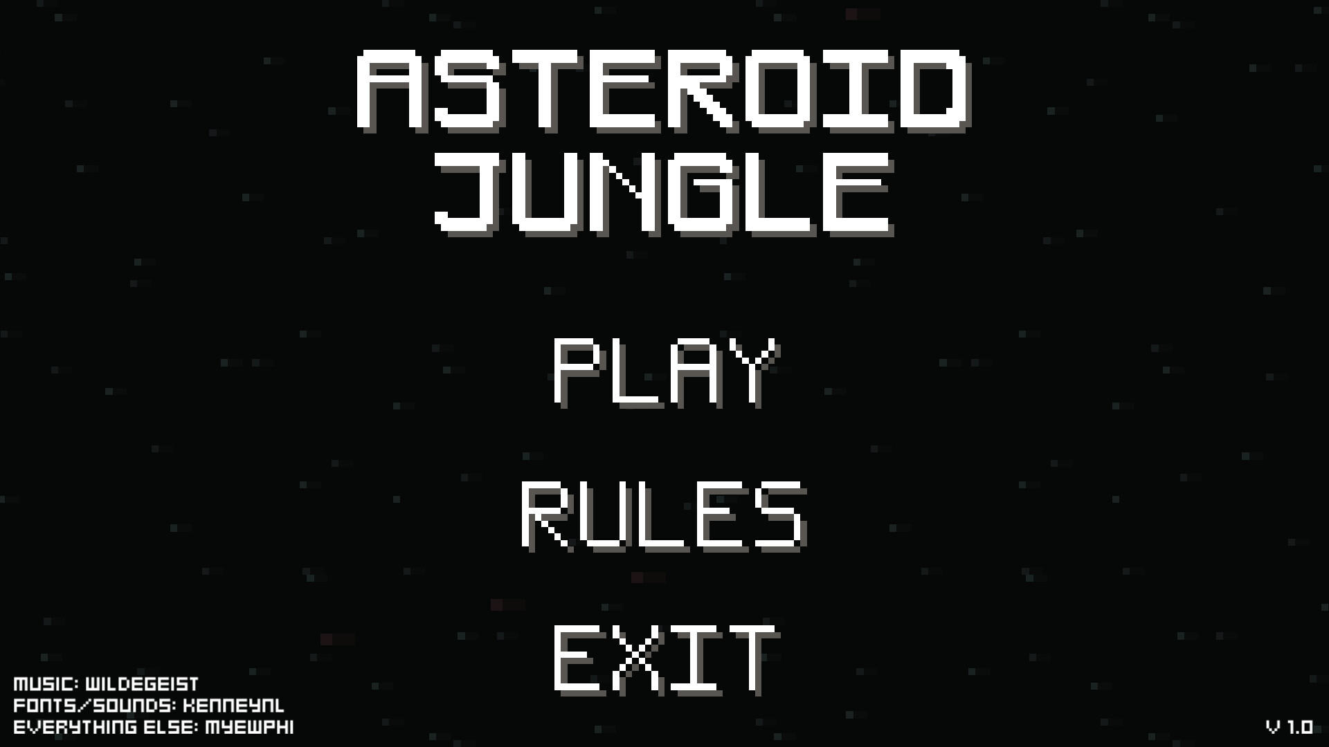 Asteroid Jungle ภาพหน้าจอเกม
