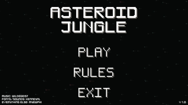 Screenshot 1 of Asteroid Jungle 
