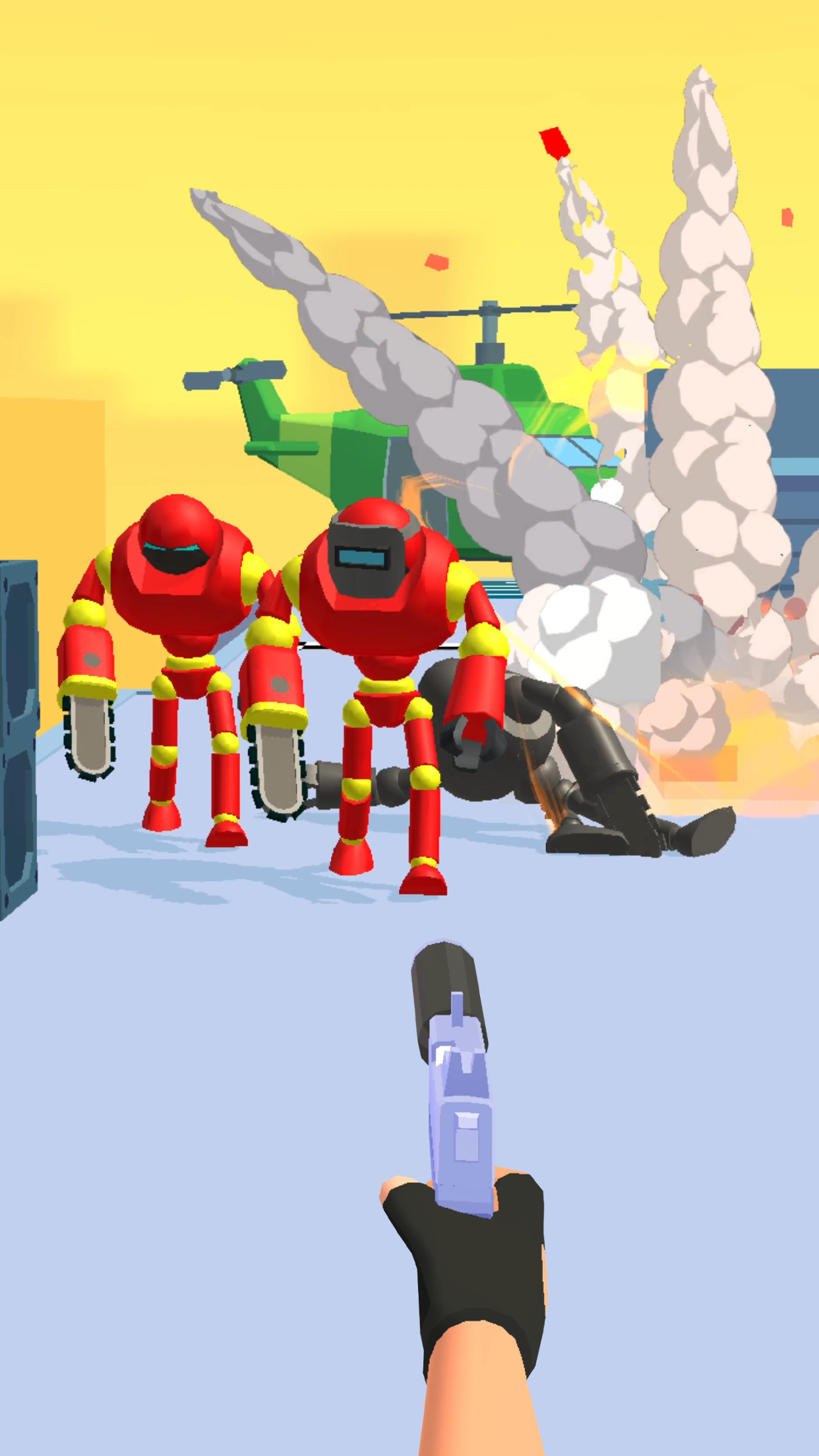 ガンマスター3D：撃ち落とせ ゲームのスクリーンショット