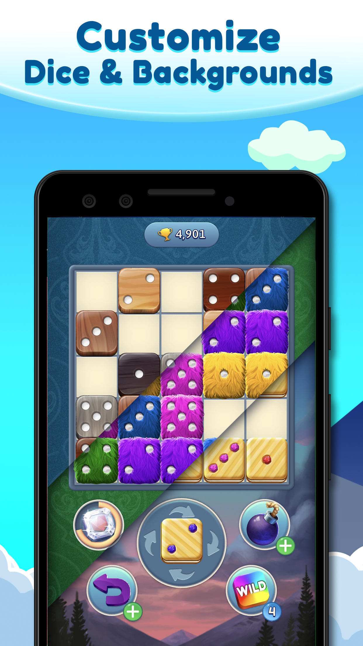 Dice Merge! Puzzle Master Game Screenshot