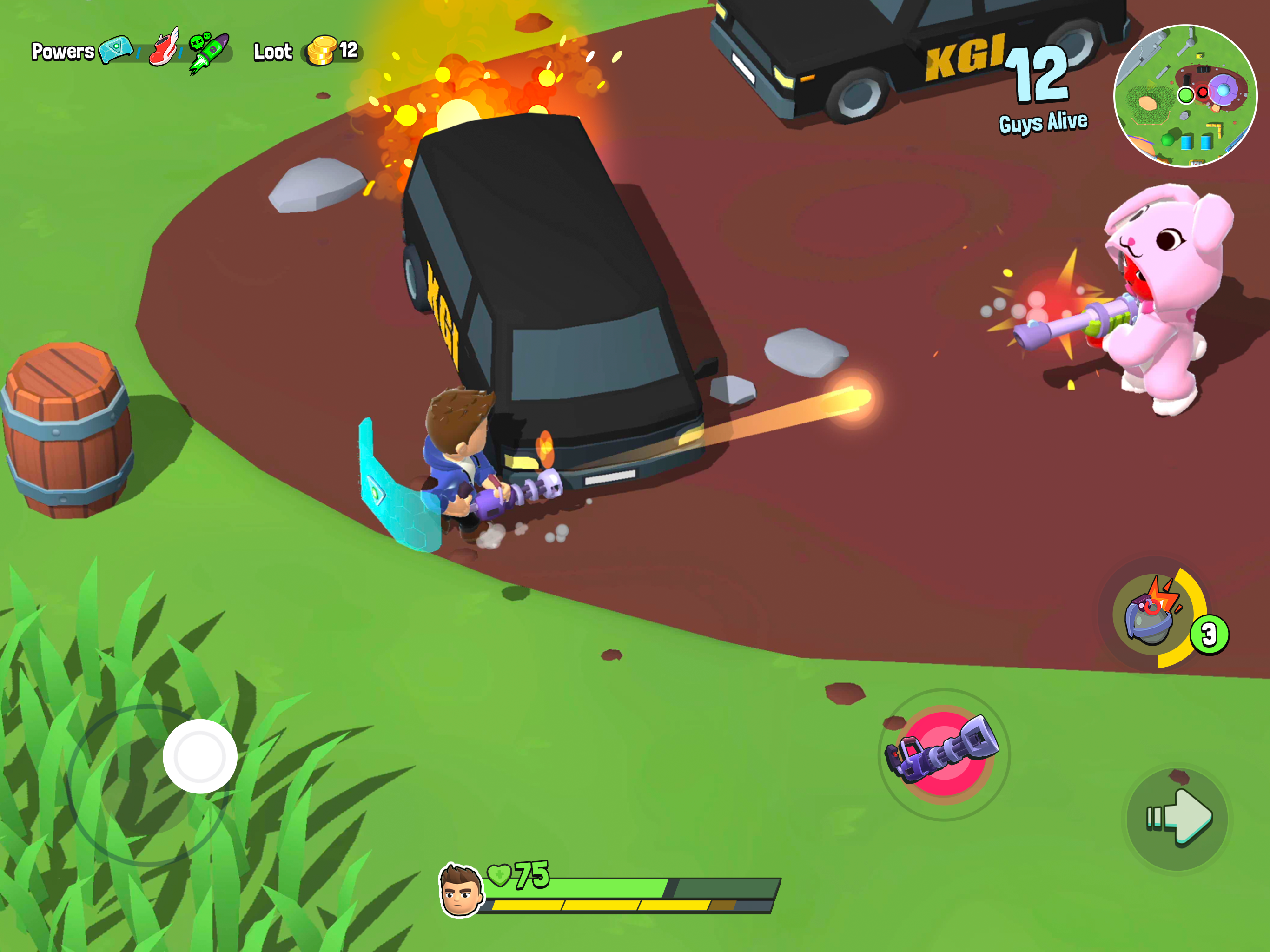Battle Guys : Royale Game Screenshot