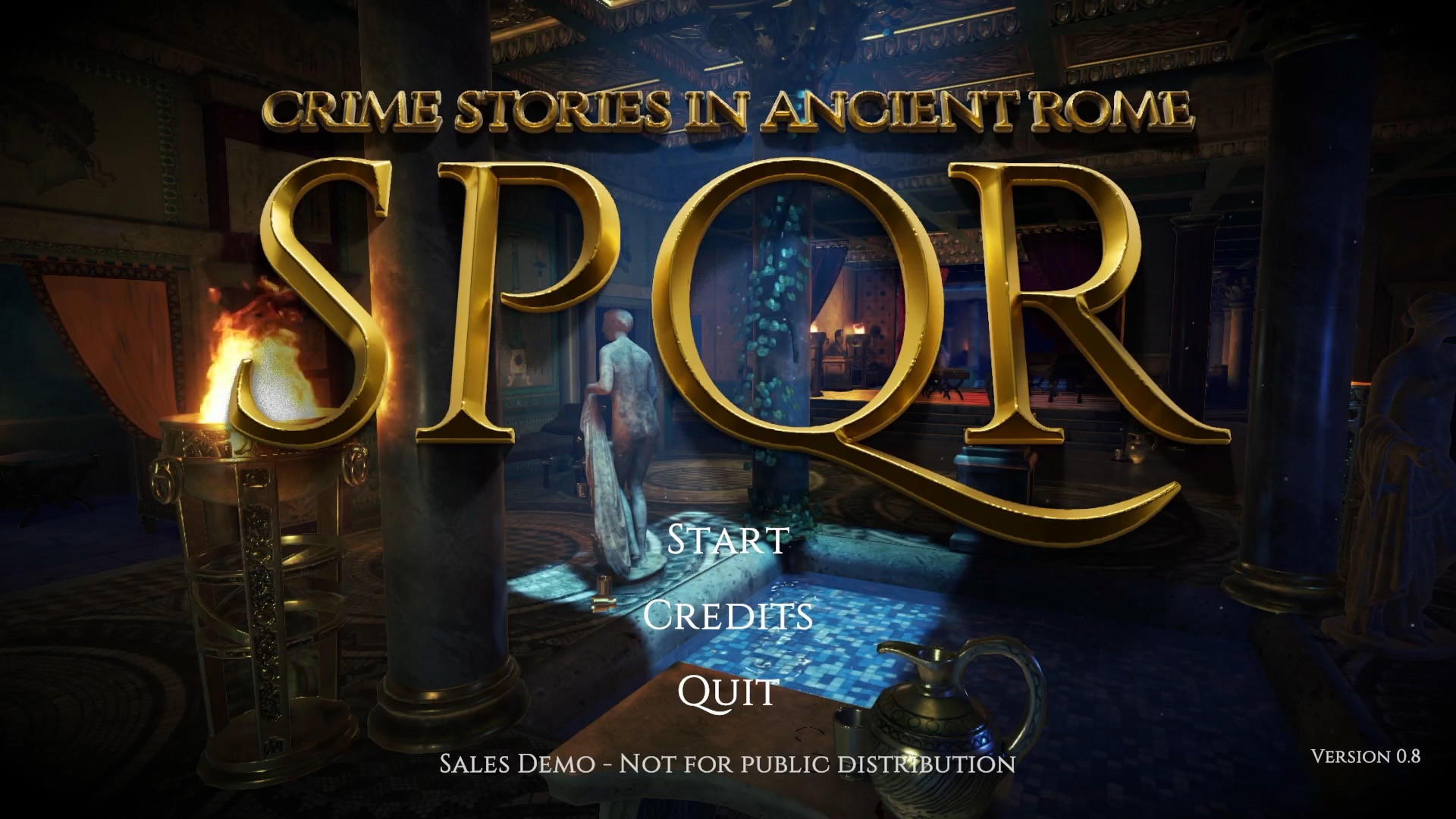SPQR - Crime Stories in Ancient Rome ภาพหน้าจอเกม