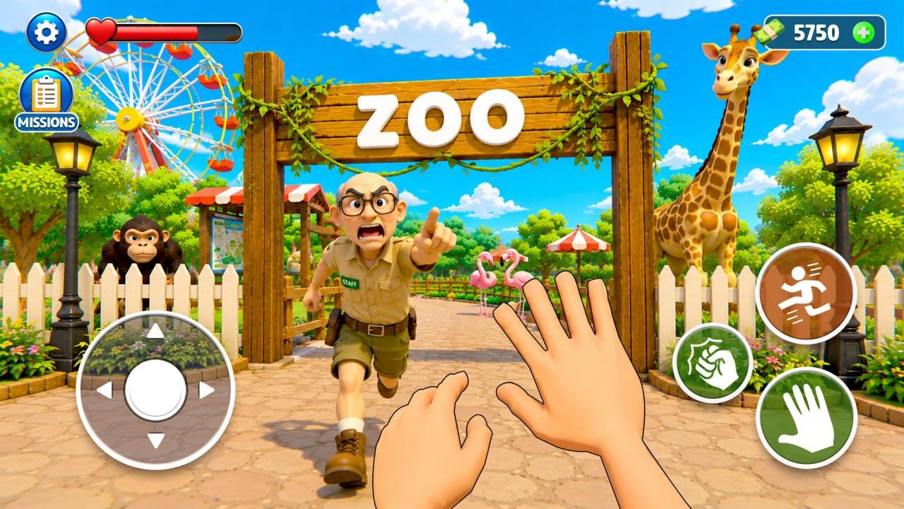 Zoo Simulator Prank Master Game Screenshot