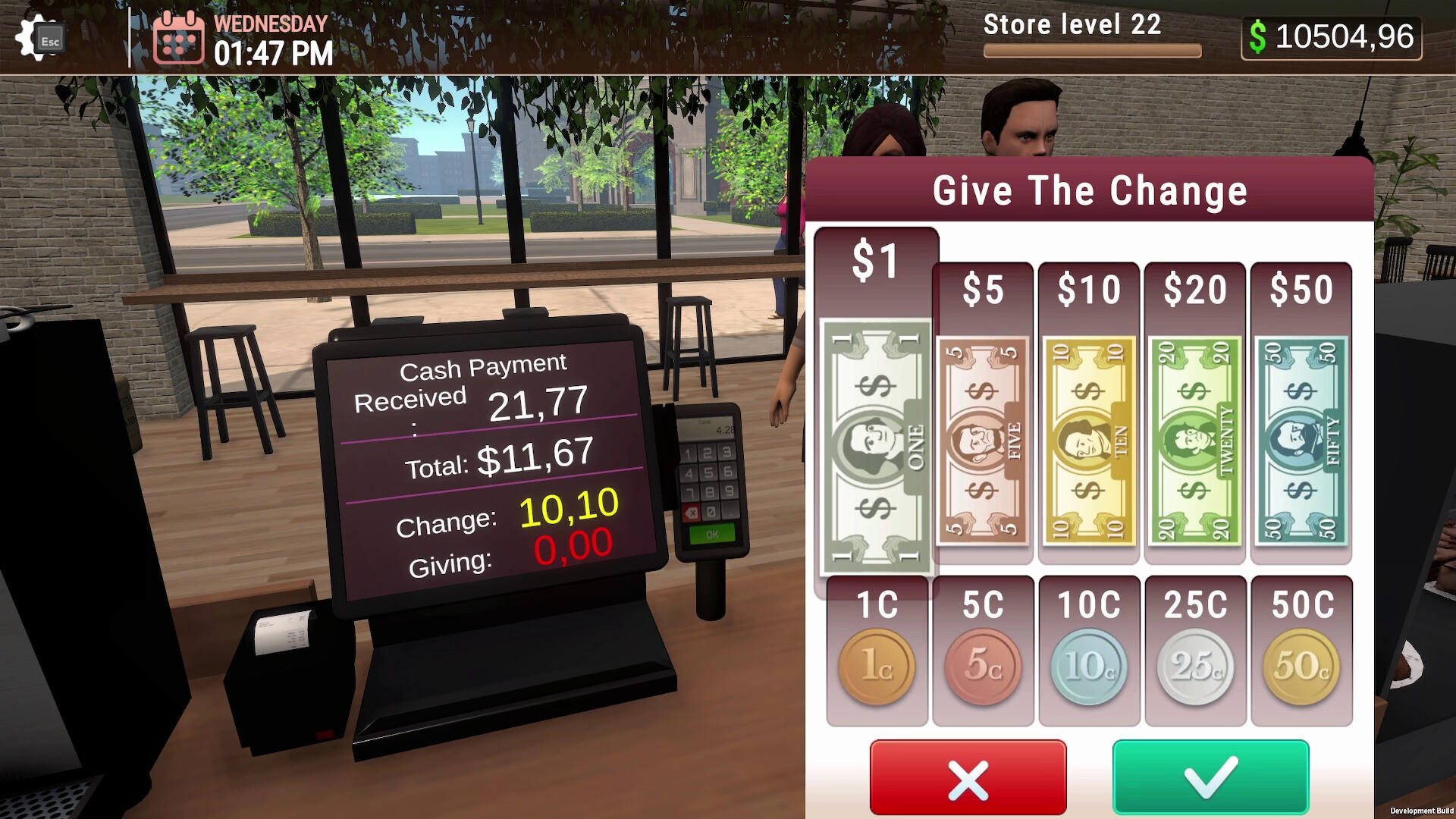 Coffee Bar Simulator Game Screenshot