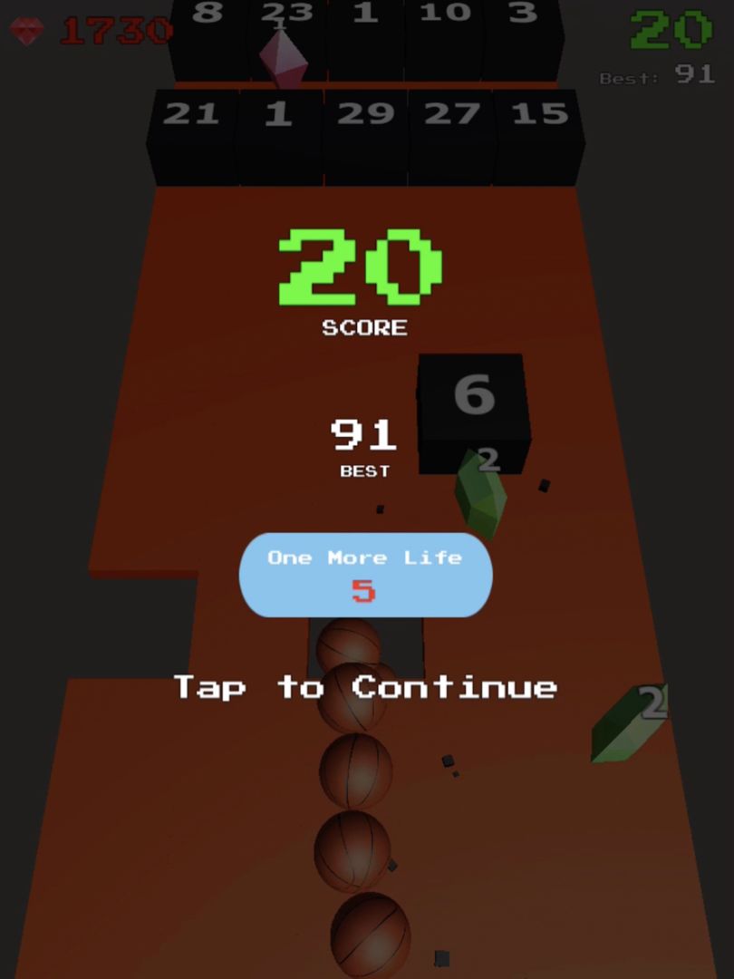 Balls 3D screenshot game