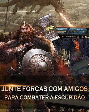 Captura de Tela do Jogo Elfos vs anões