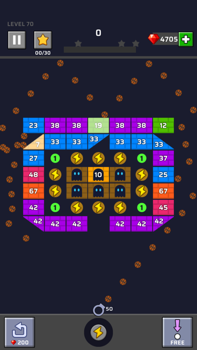 Brick Out - Shoot the ball Game Screenshot