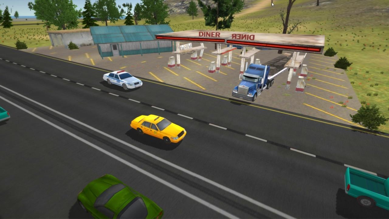 Truck Driver City Simulator Game Screenshot