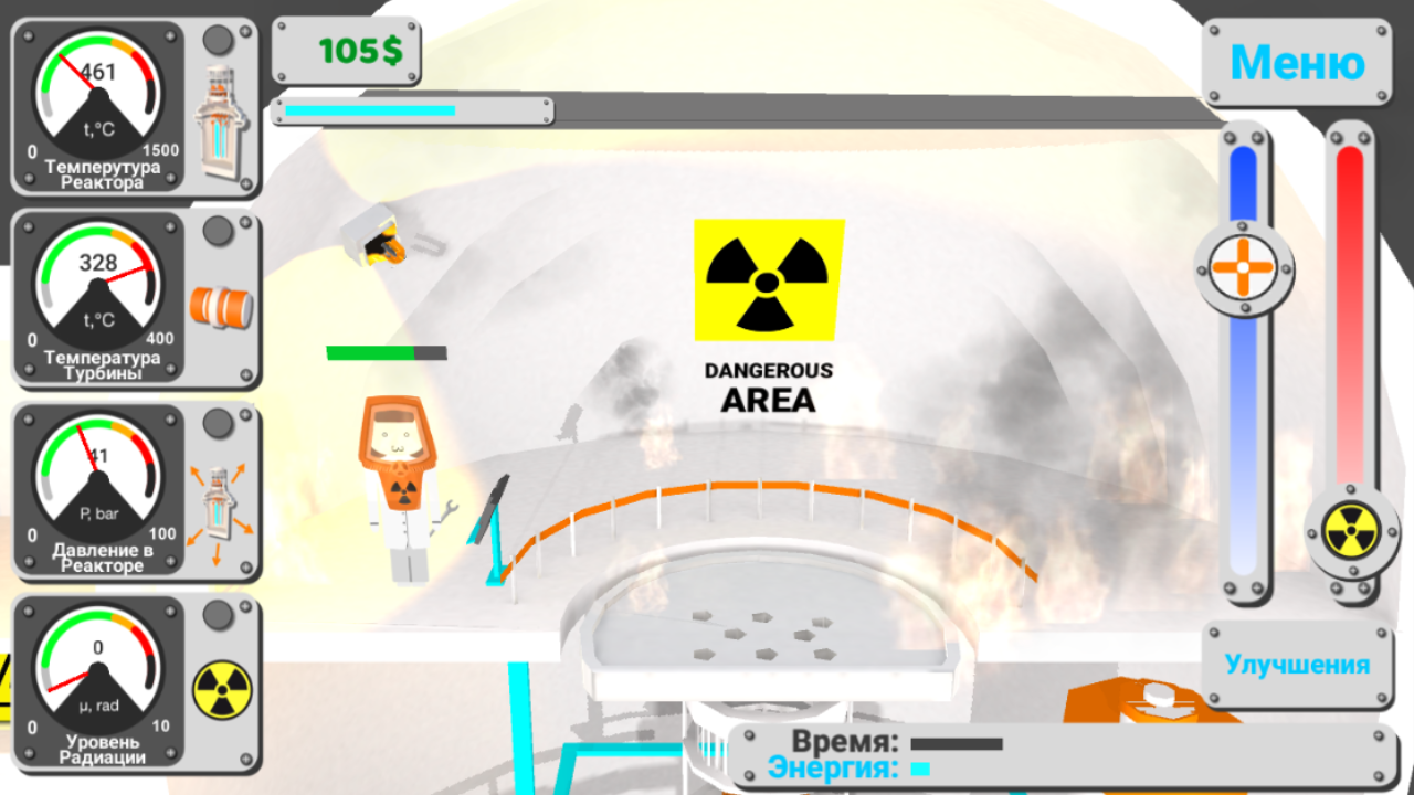 Captura de Tela do Jogo Nuclear Power Reactor inc - in