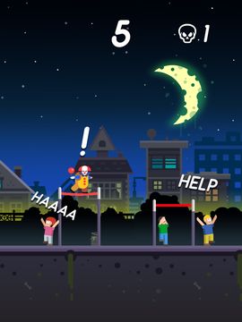 Crazy Clown Chase ภาพหน้าจอเกม