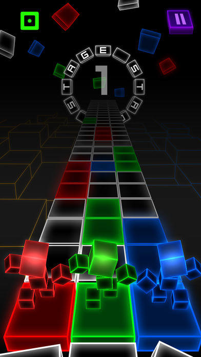 RGB Color Match Runner Game Screenshot