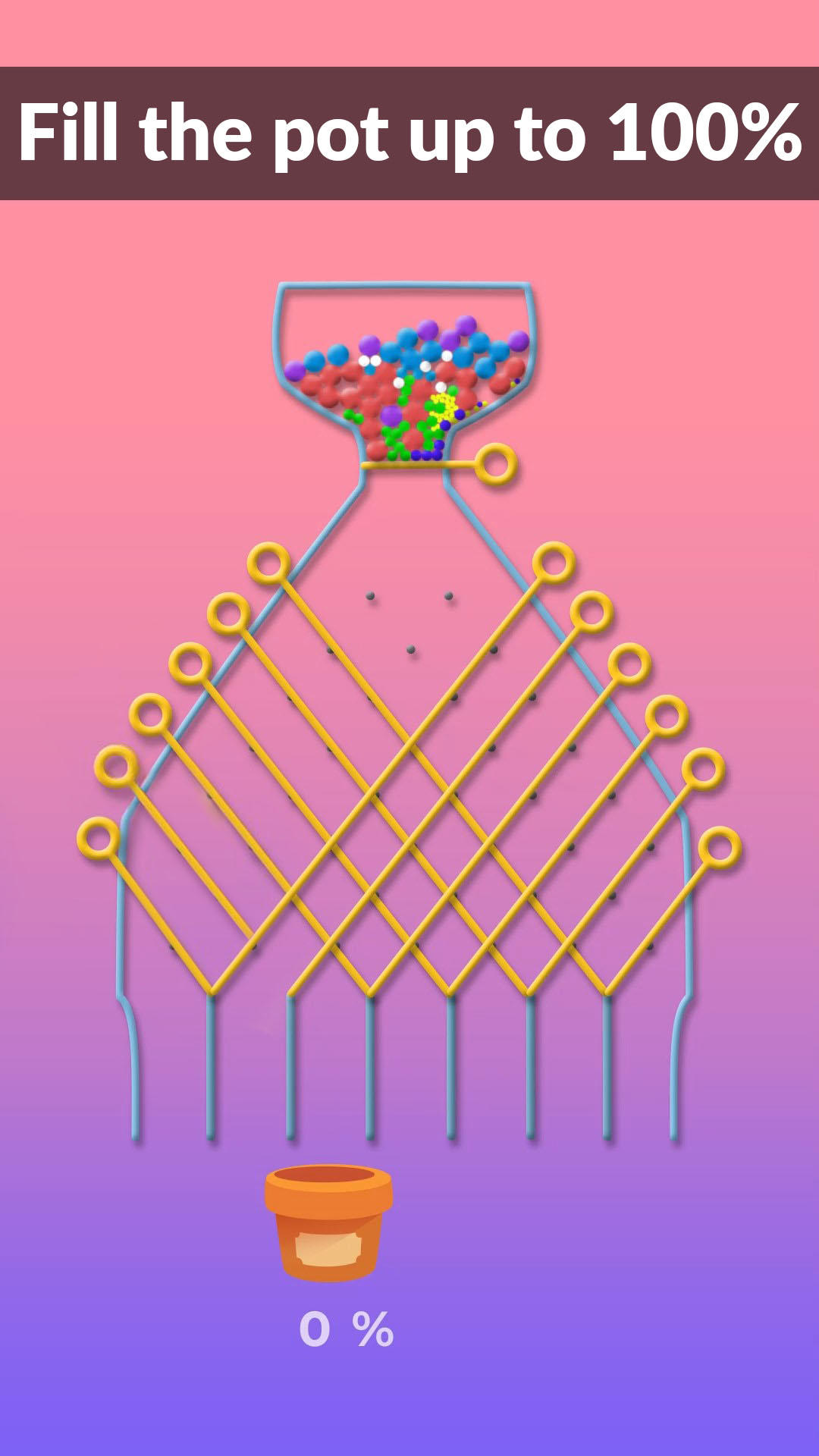 Screenshot of Garden Balls - Pin Pull Games