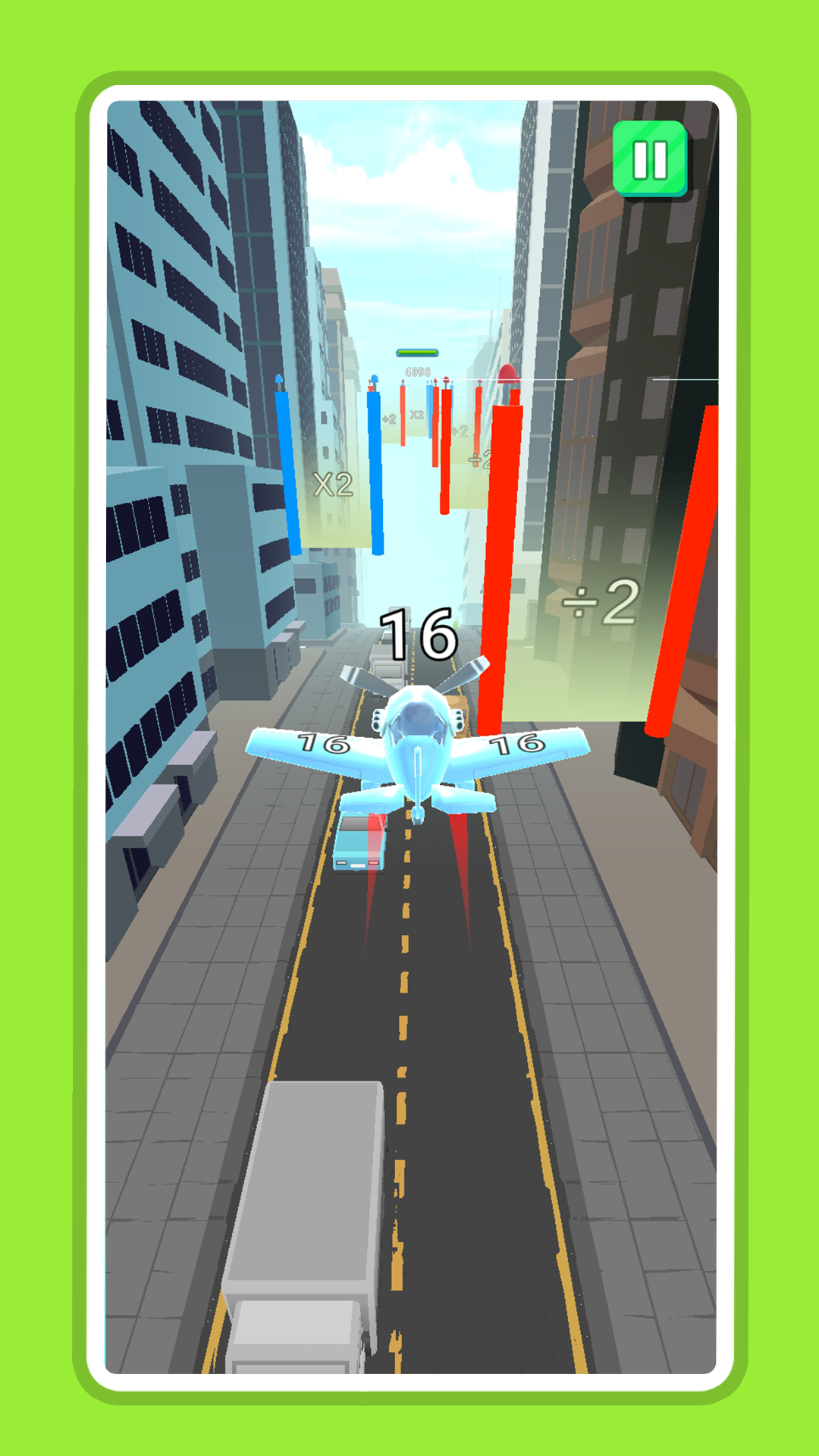 Cuplikan Layar Game Plane Merge