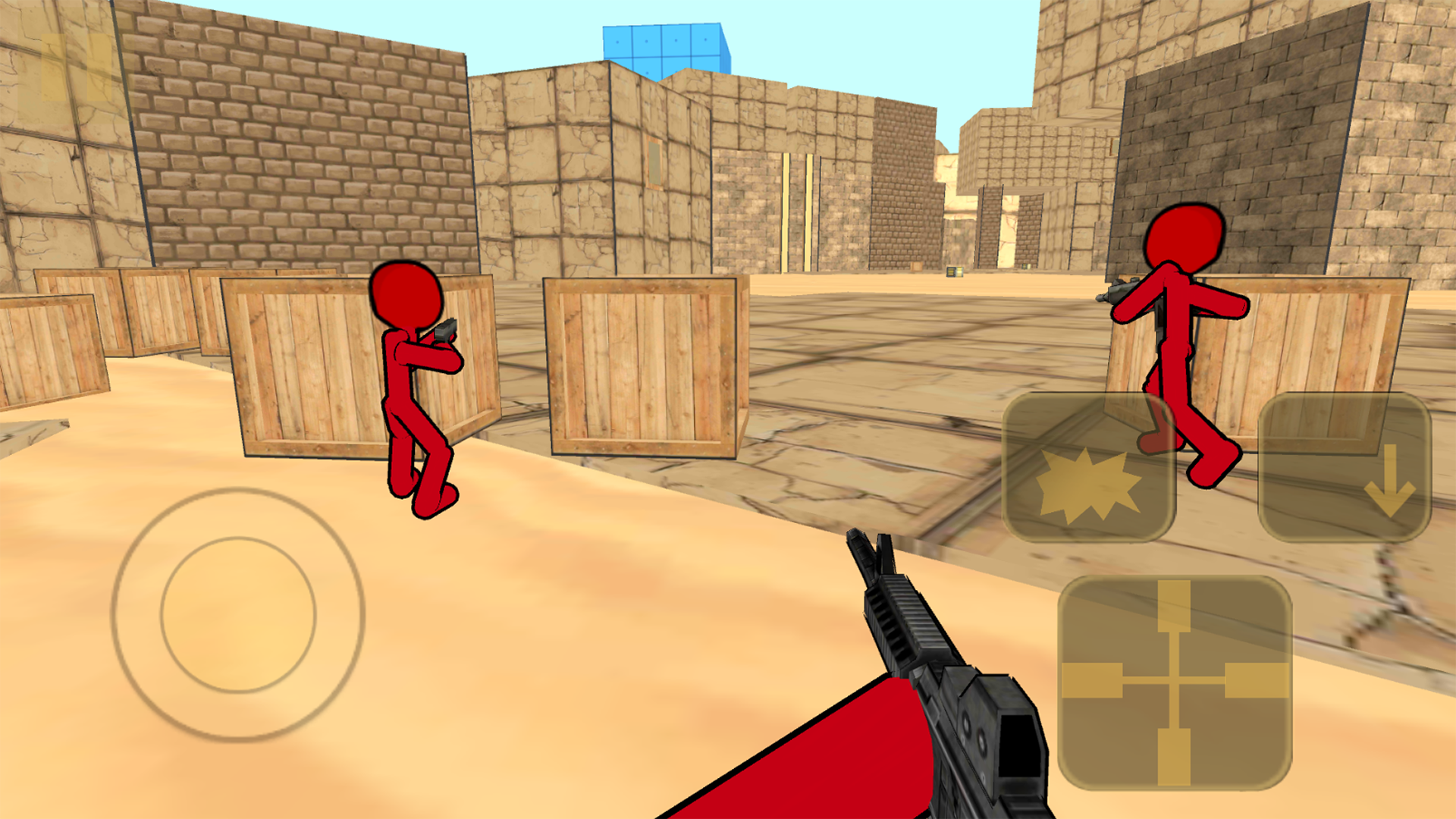 Скриншот игры Stickman Counter Terror Strike
