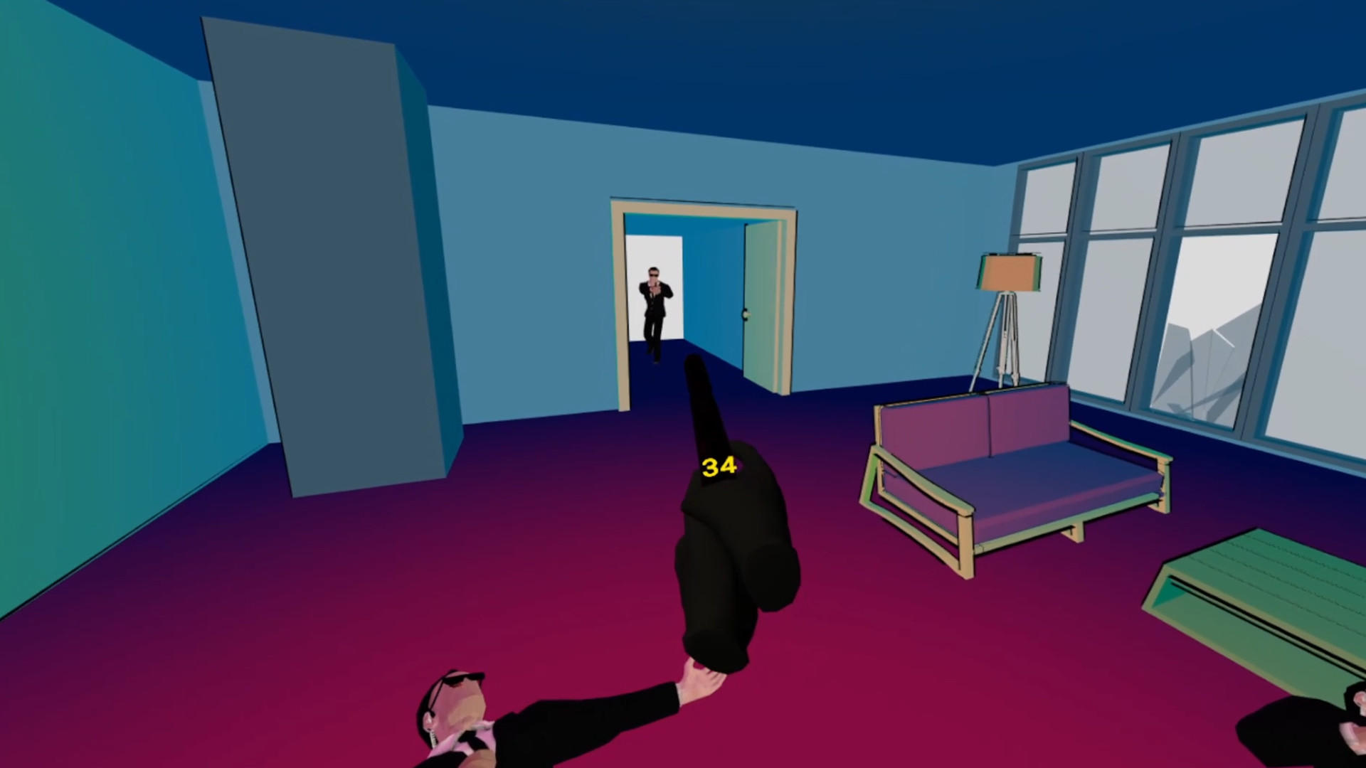 Screenshot of Agent Simulation