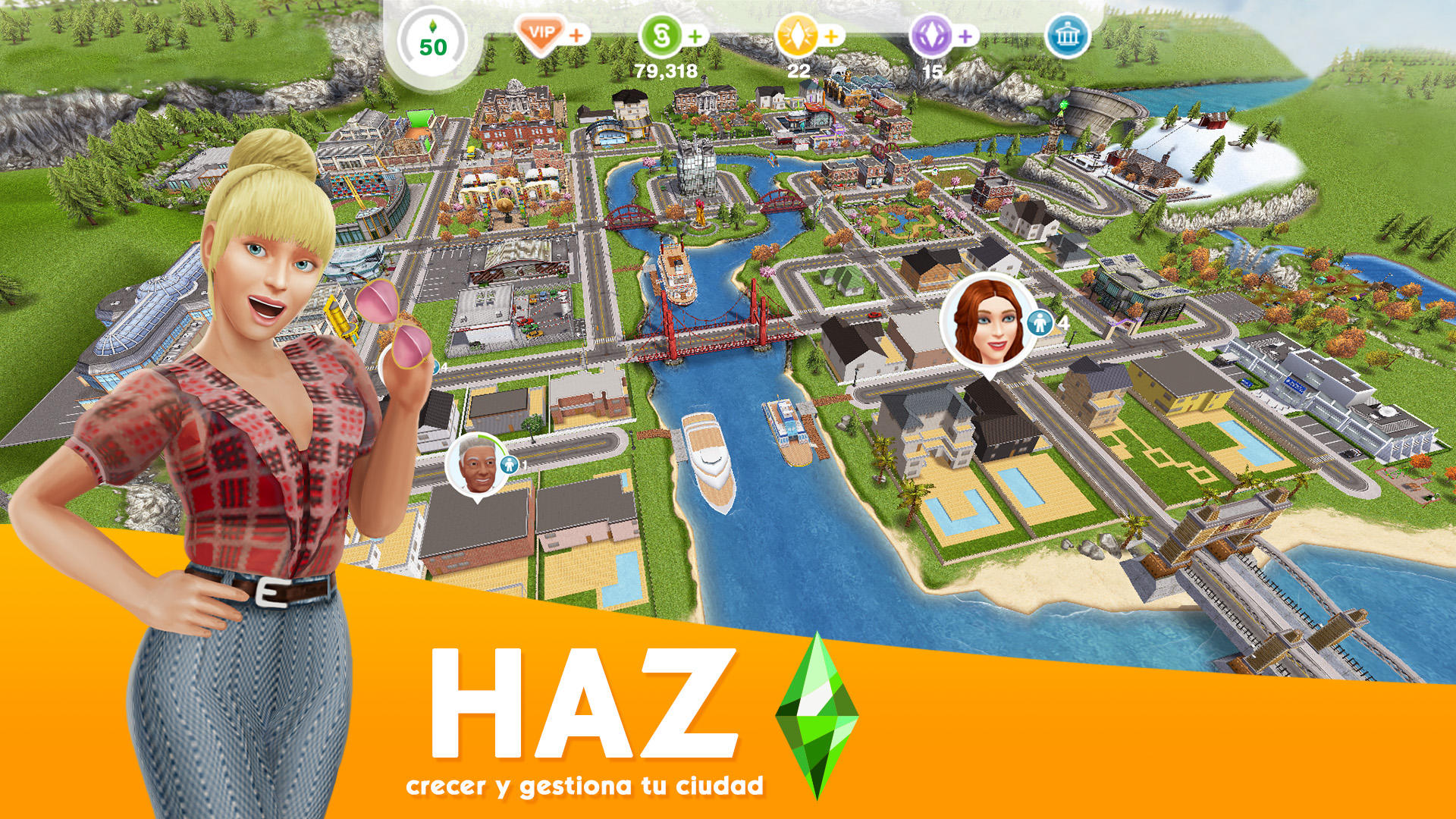 Captura de Pantalla del Juego Los Sims™  FreePlay