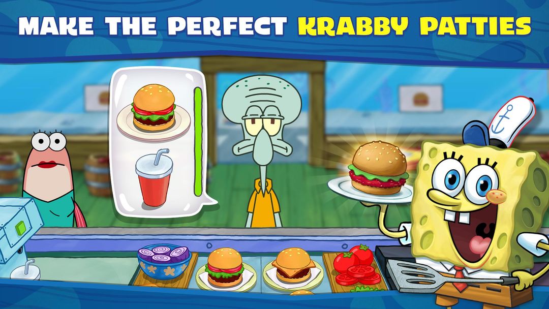 SpongeBob: Krusty Cook-Off ภาพหน้าจอเกม