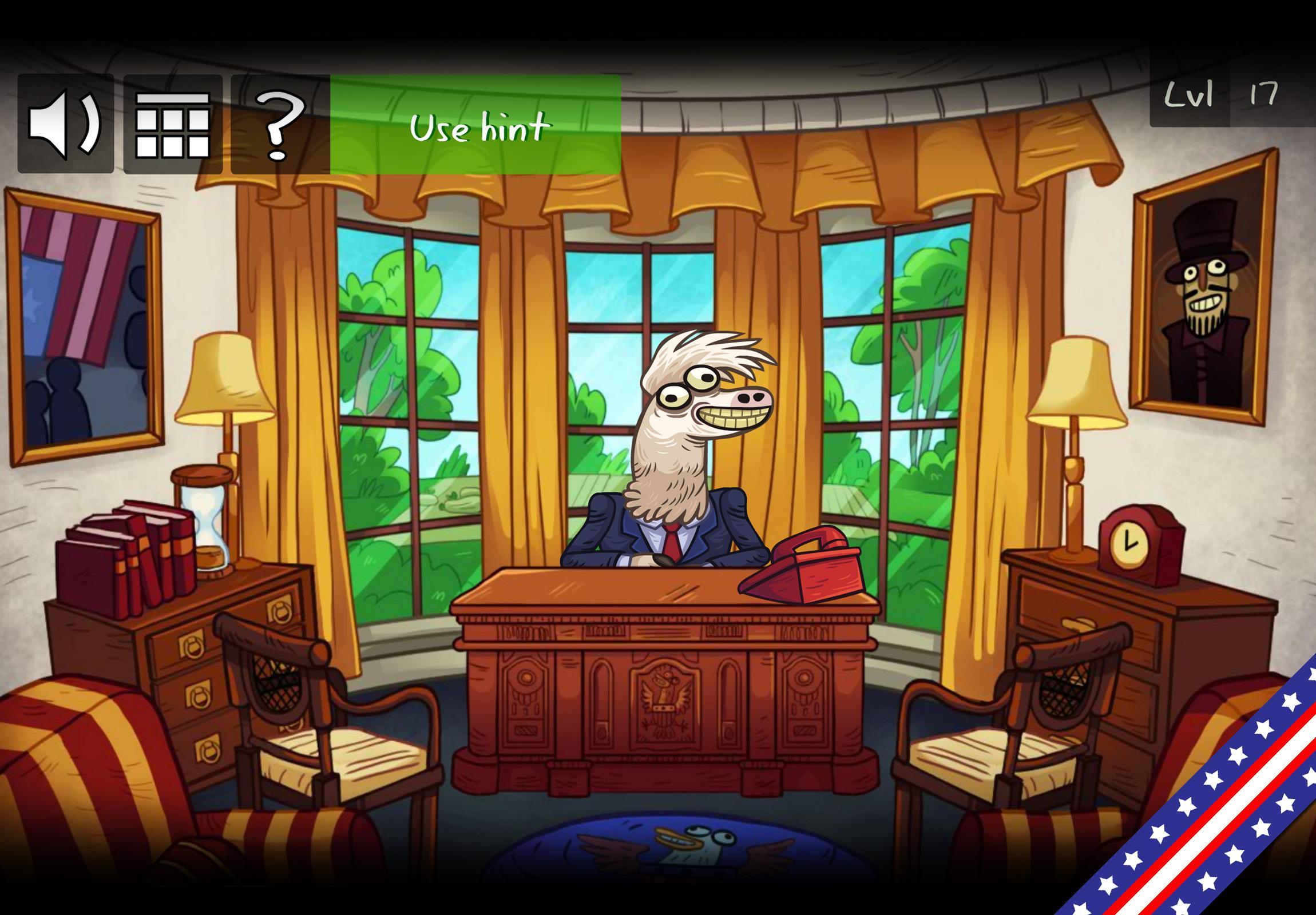 Troll Face Quest: USA Adventure Game Screenshot