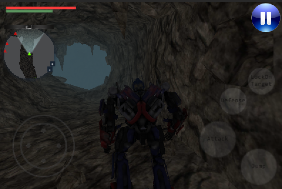 Futuristic Robot X Ray Battle Game Screenshot