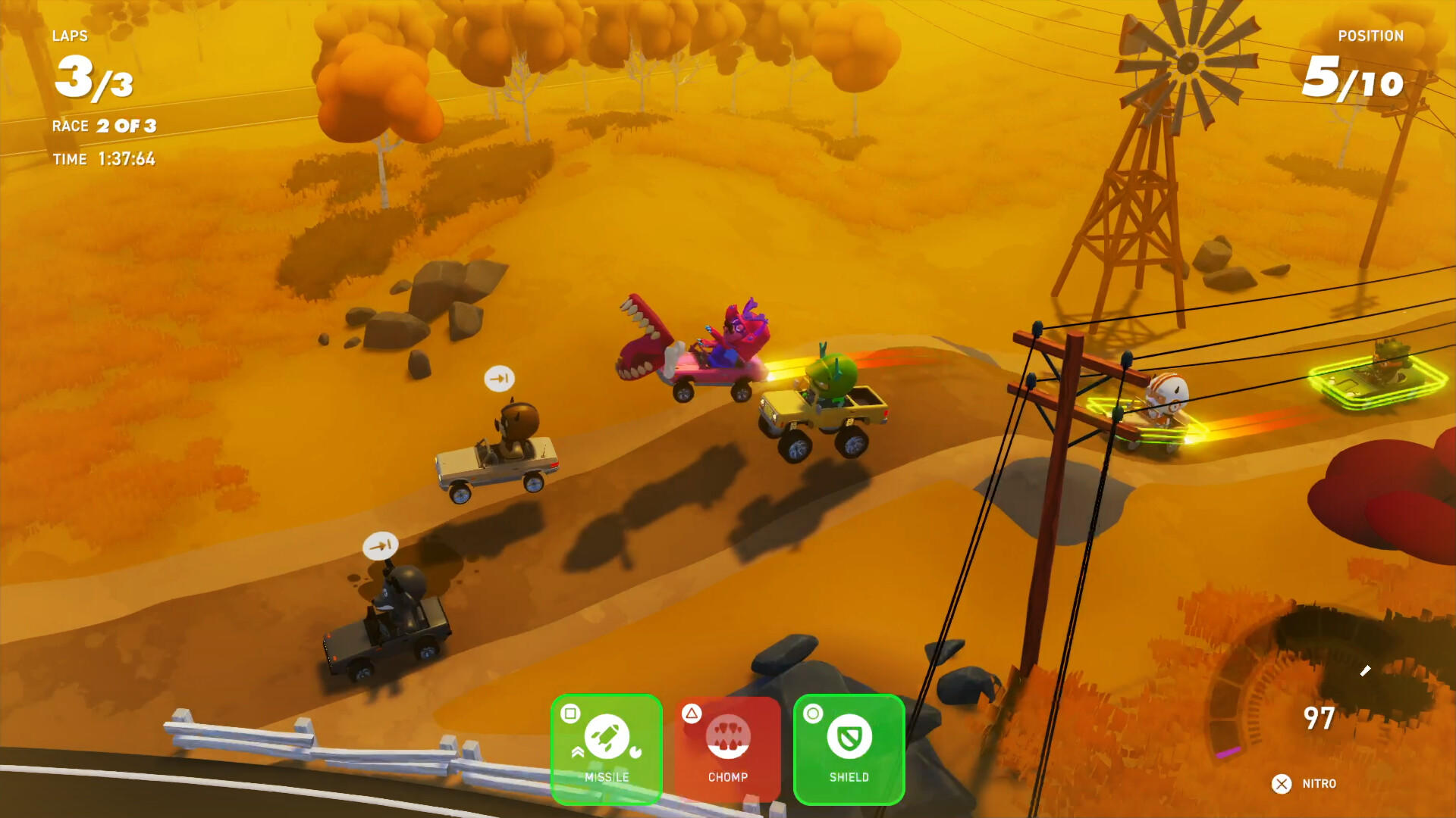 Monster Racing League ภาพหน้าจอเกม