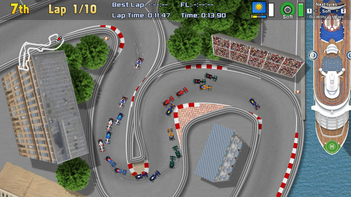 Screenshot 1 of Ultimate Racing 2D 2 