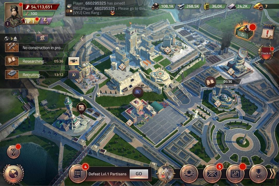 Screenshot of Iron Conquest