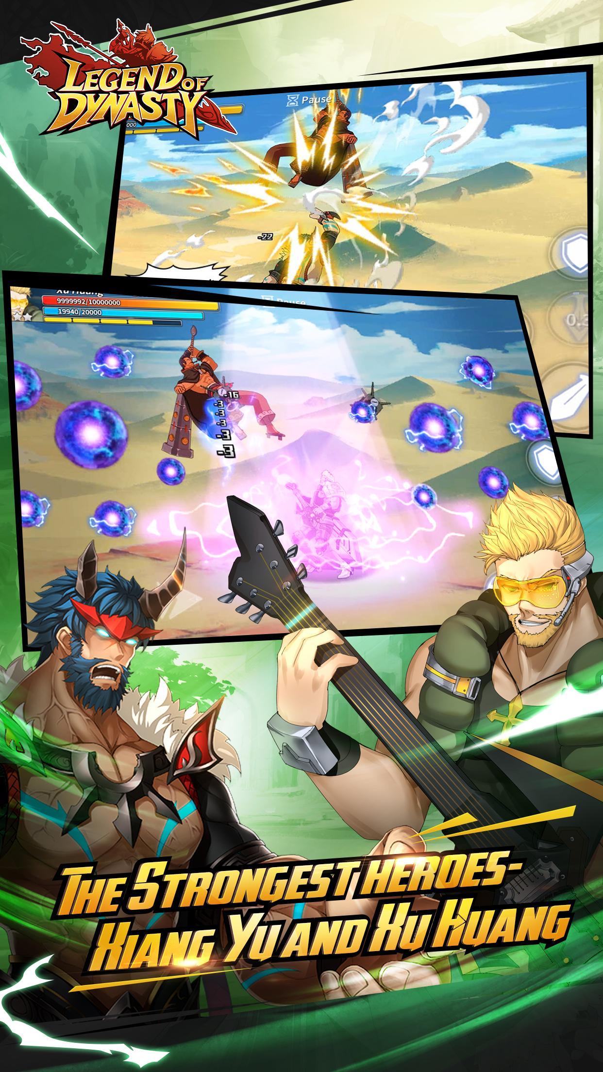 Legend of Dynasty Game Screenshot