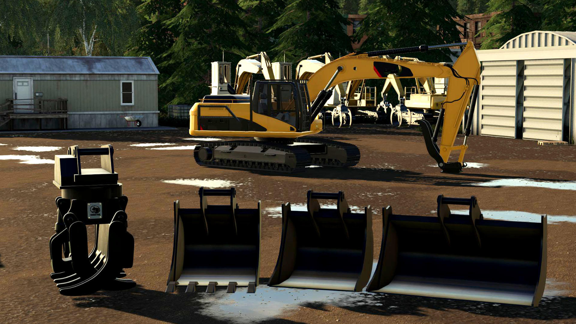 Cuplikan Layar Game Buildings Excavator Simulator