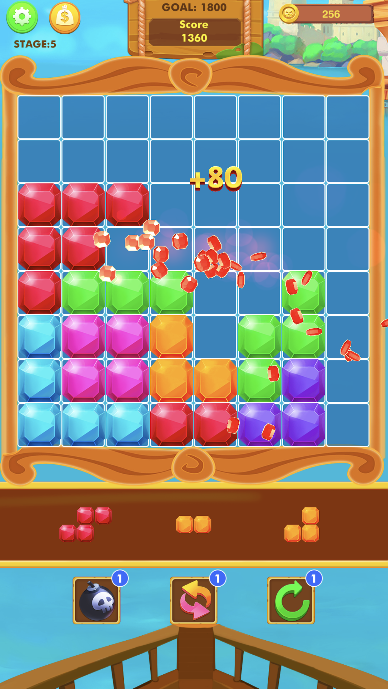 Block Puzzle Pirates 2020 Game Screenshot
