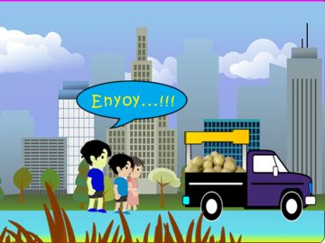 Cuplikan Layar Game Tahu Bulat Goreng Dadakan