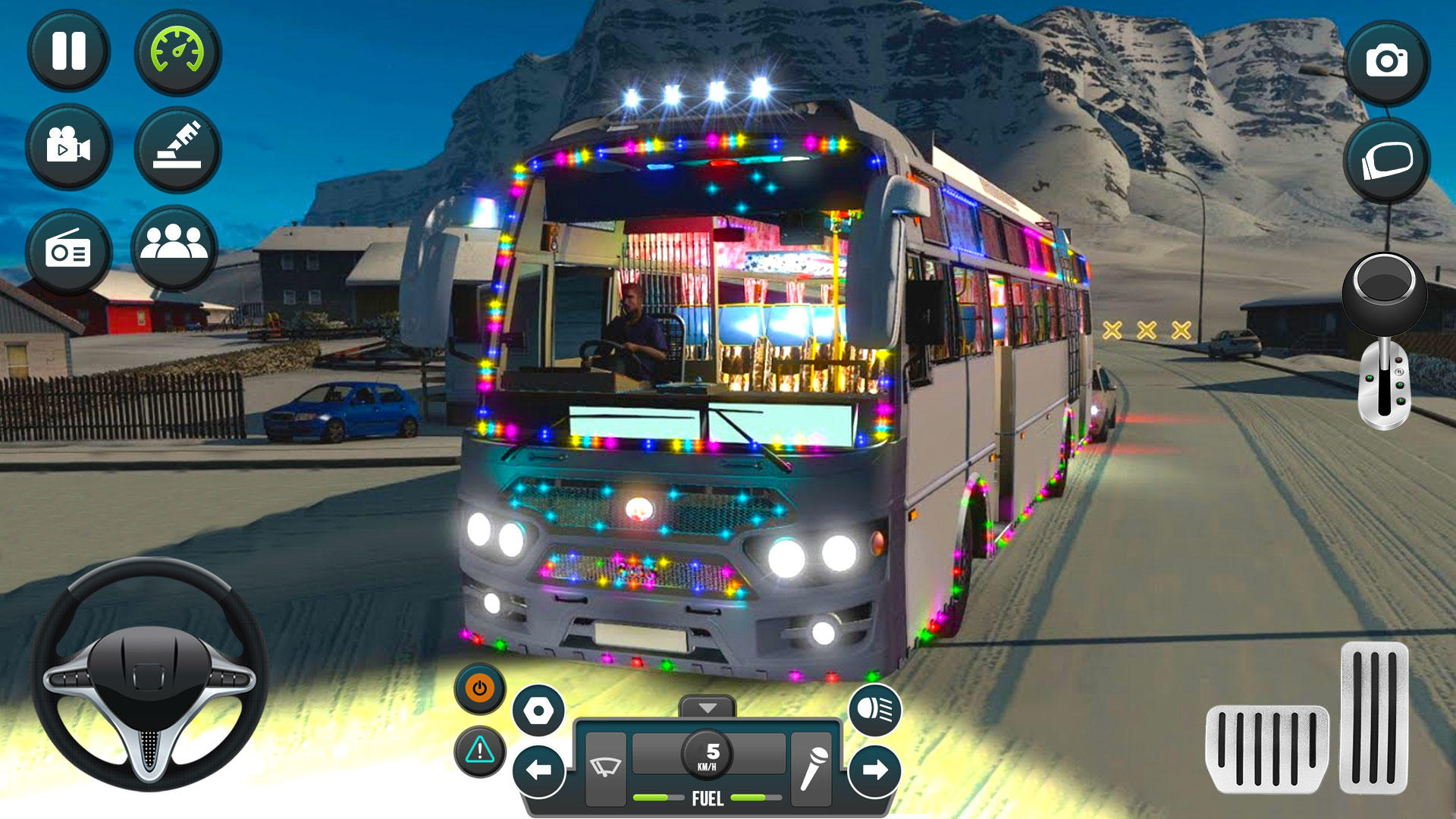Screenshot 1 of US Bus Simulator: เกมรถบัส 3 มิติ 0.1
