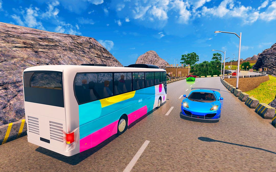 越野汽車模擬器：旅遊巴士駕駛遊戲截圖