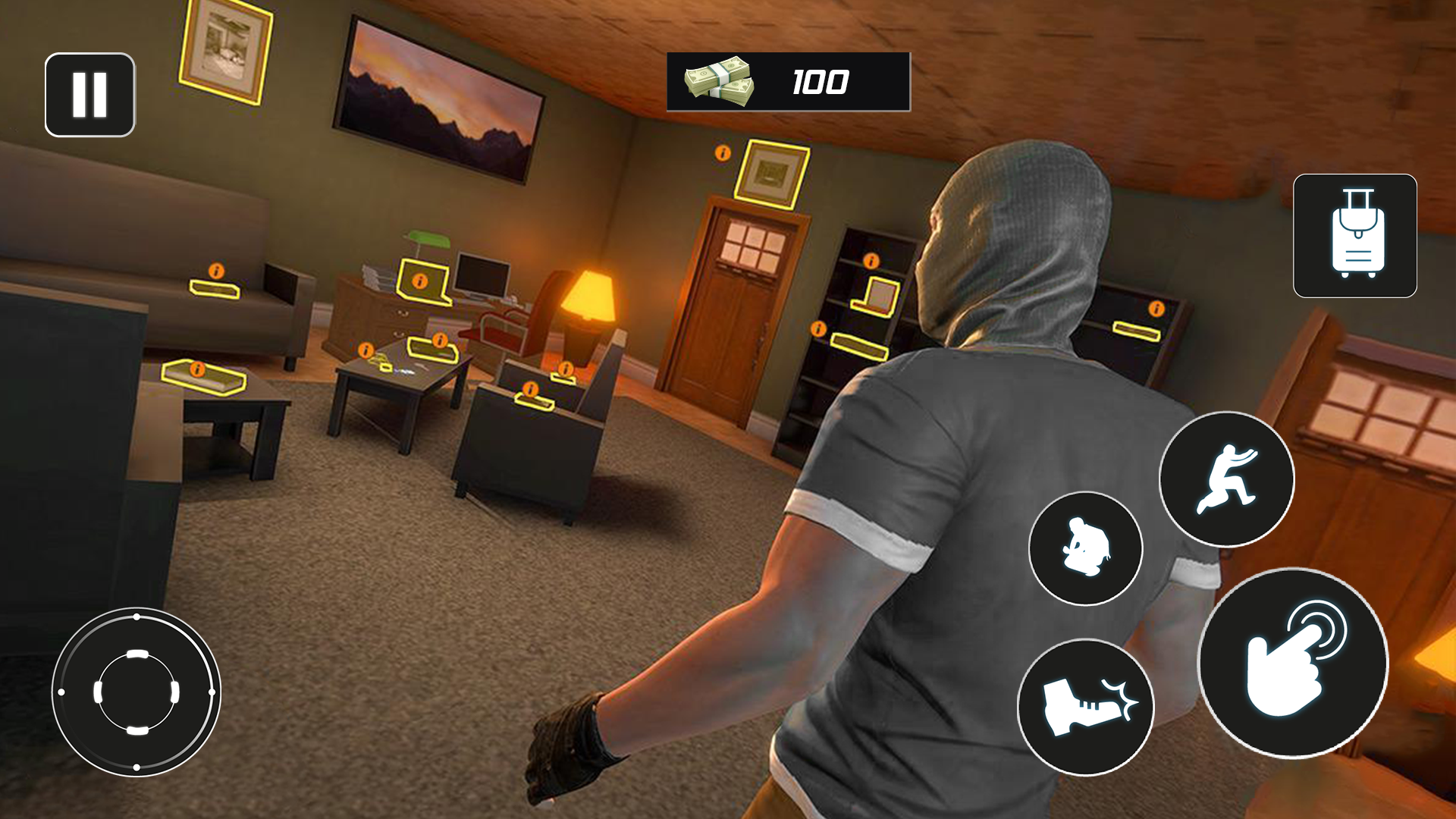 Crime Thief Sneak City Robbery Game Screenshot